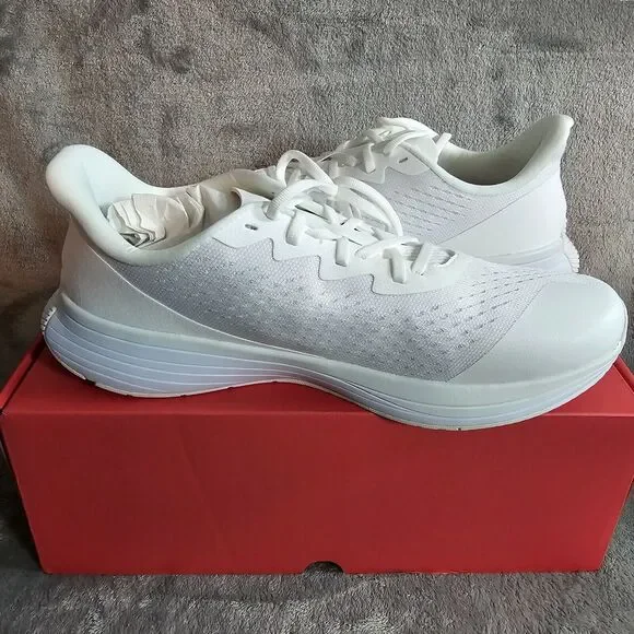 Lane - Eight Men's White The Relay Trainer M RT2101 Sneakers Size 11 - Picture 3 of 12